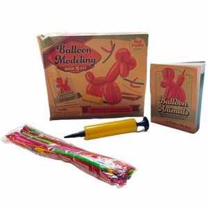 Balloon Modeling Kit and Books Pump and Balloons